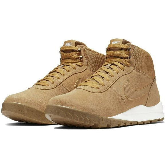 Nike Other - Nike Hoodland Suede 654888-727 Men's Light Brown Wheat Athletic Boots Shoes